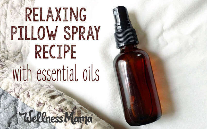 Pillow Spray Recipe for Relaxation and Sleep